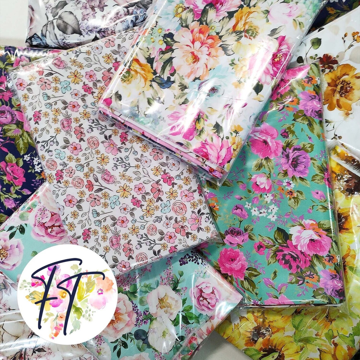 Scrap Pack - Cotton 100 - FLORAL