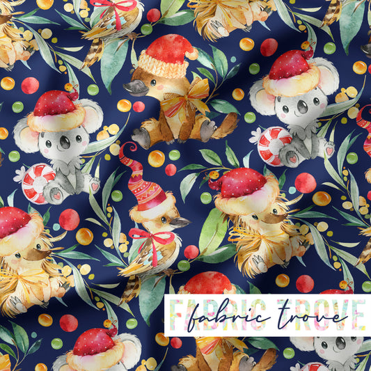 KNIT 95/5 - Aussie Christmas Navy