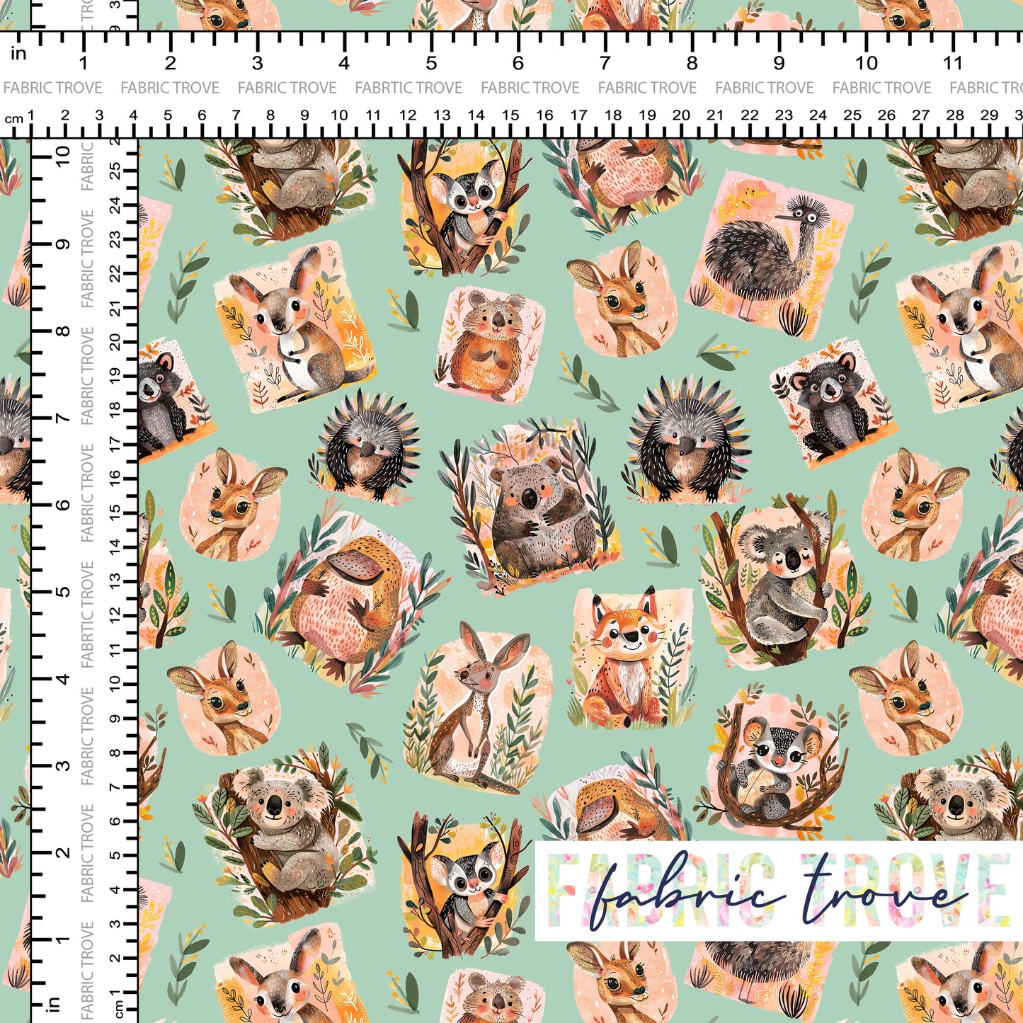 COTTON 100 - Aussie Toss Mint