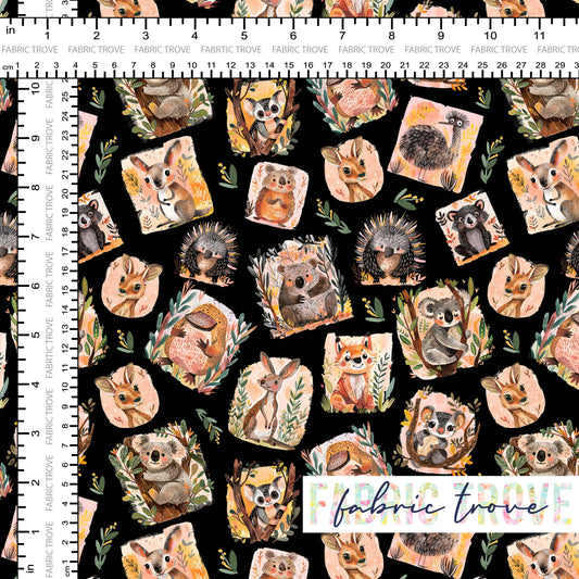 COTTON 100 - Aussie Toss Black