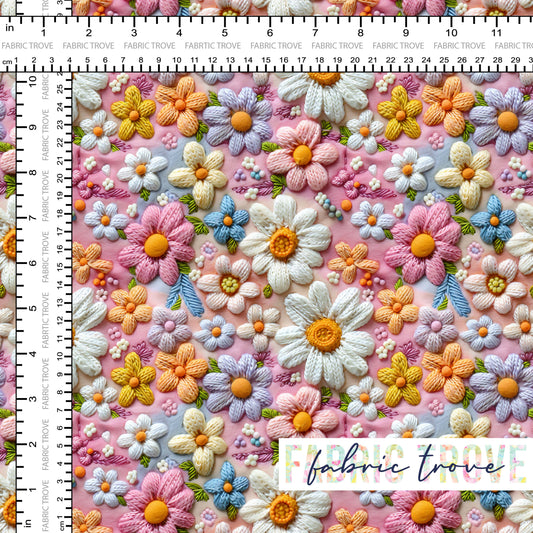 C100 - Faux 3D Blossom Burrow