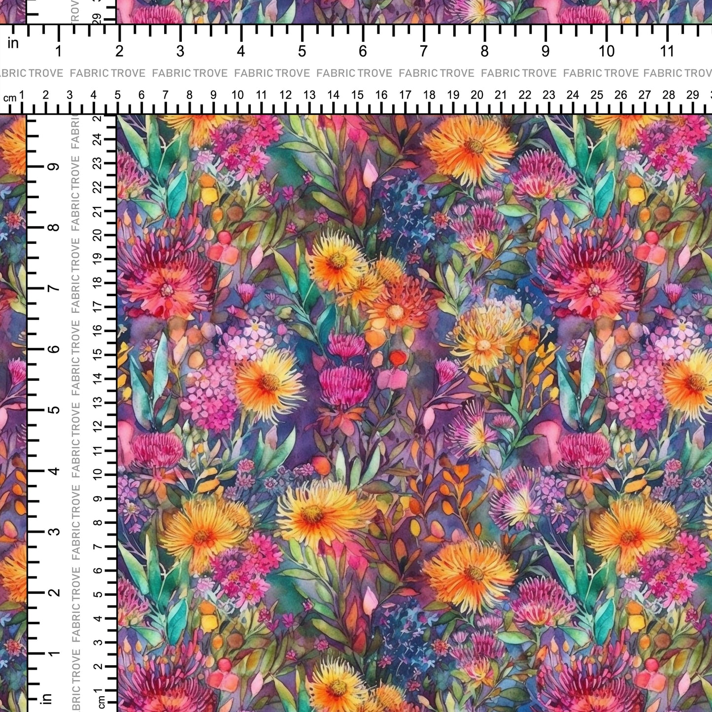 COTTON 100 - Bouquet Floral
