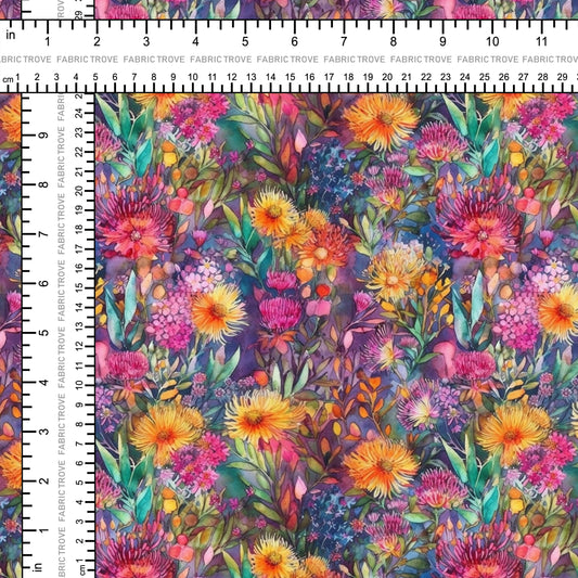 COTTON 100 - Bouquet Floral