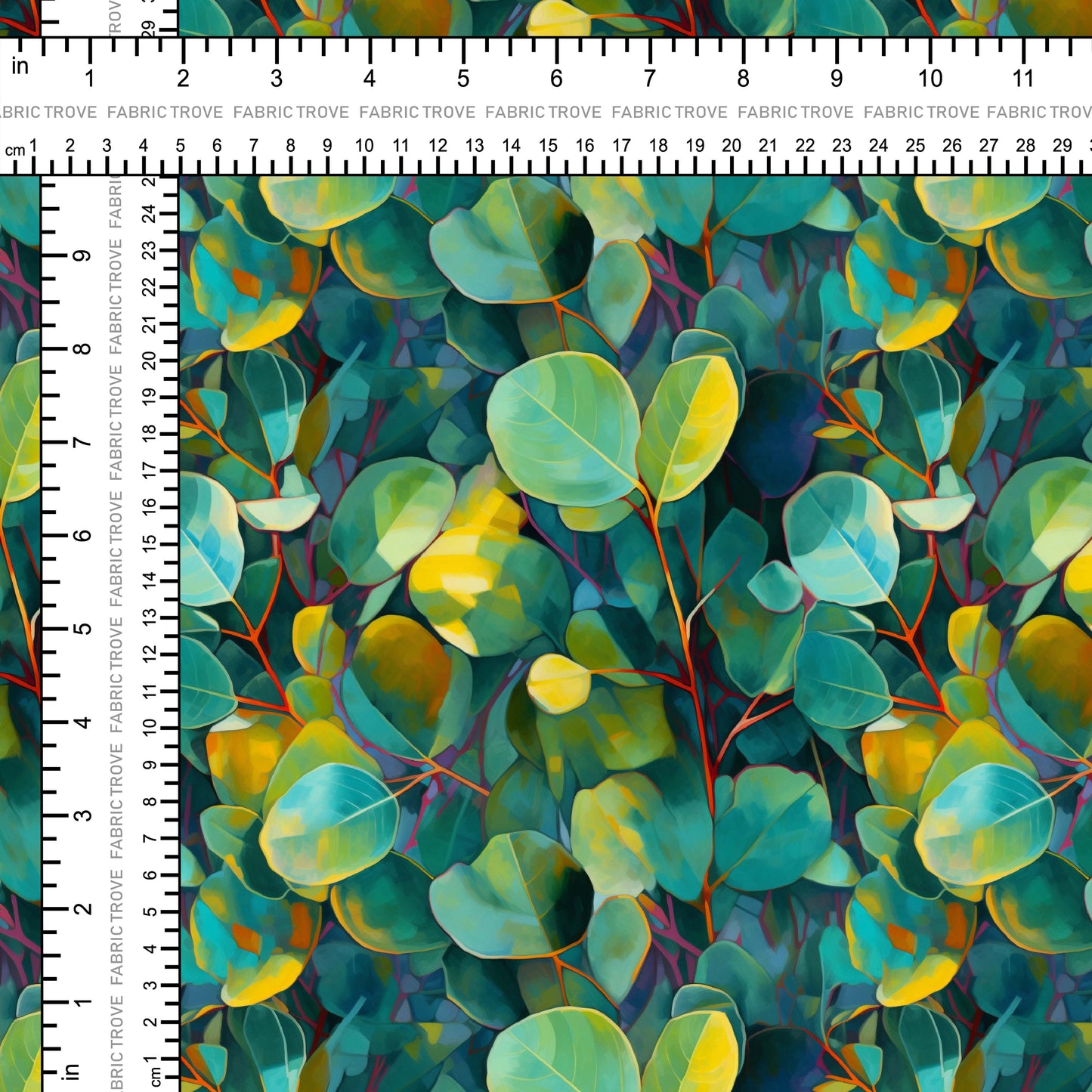 COTTON 100 - Bright Leaves