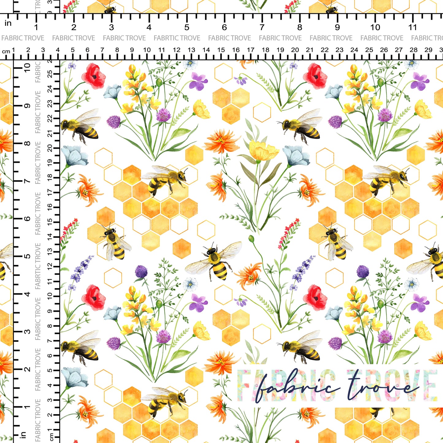 C100 - Busy Bee White