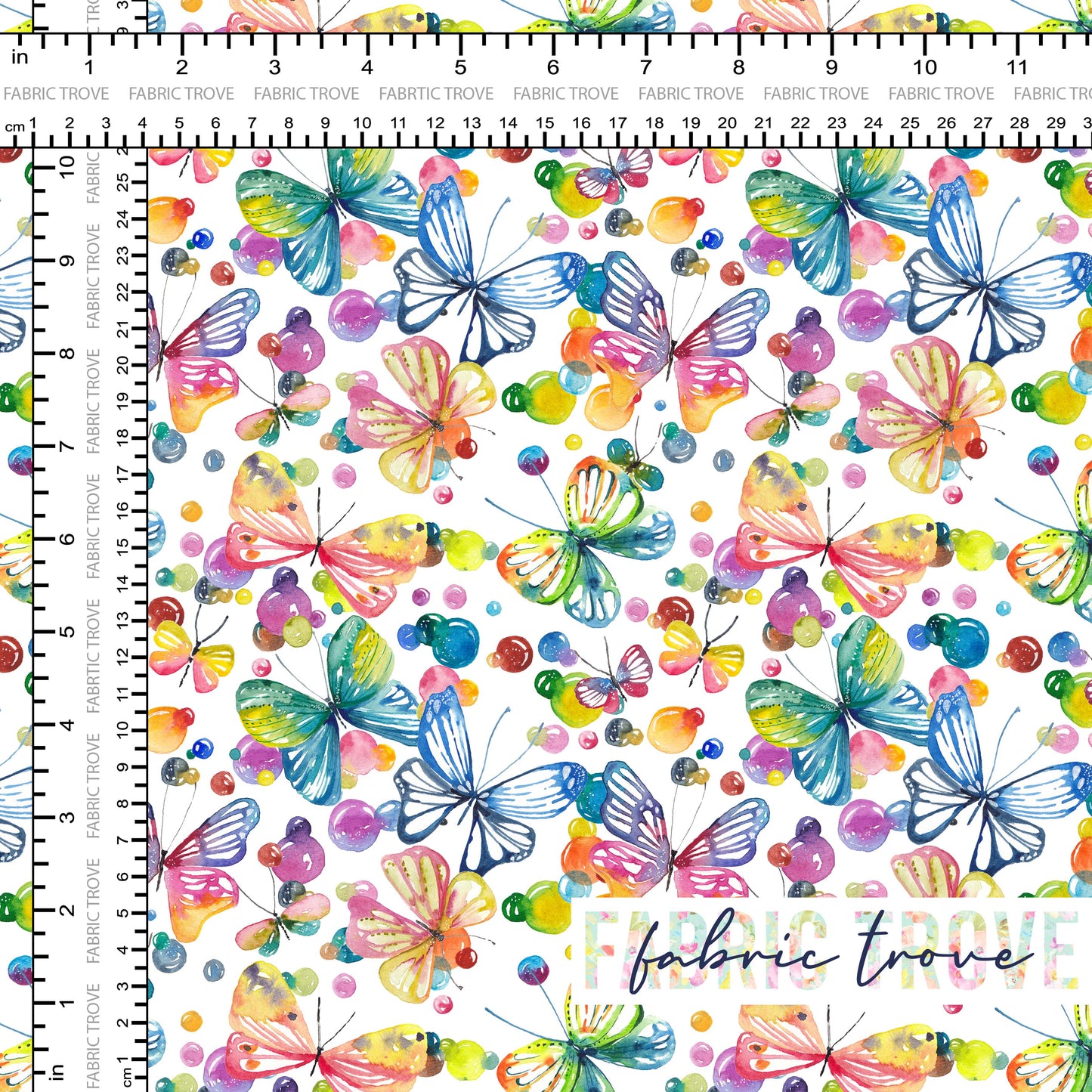 COTTON 100 - Butterfly Flutter
