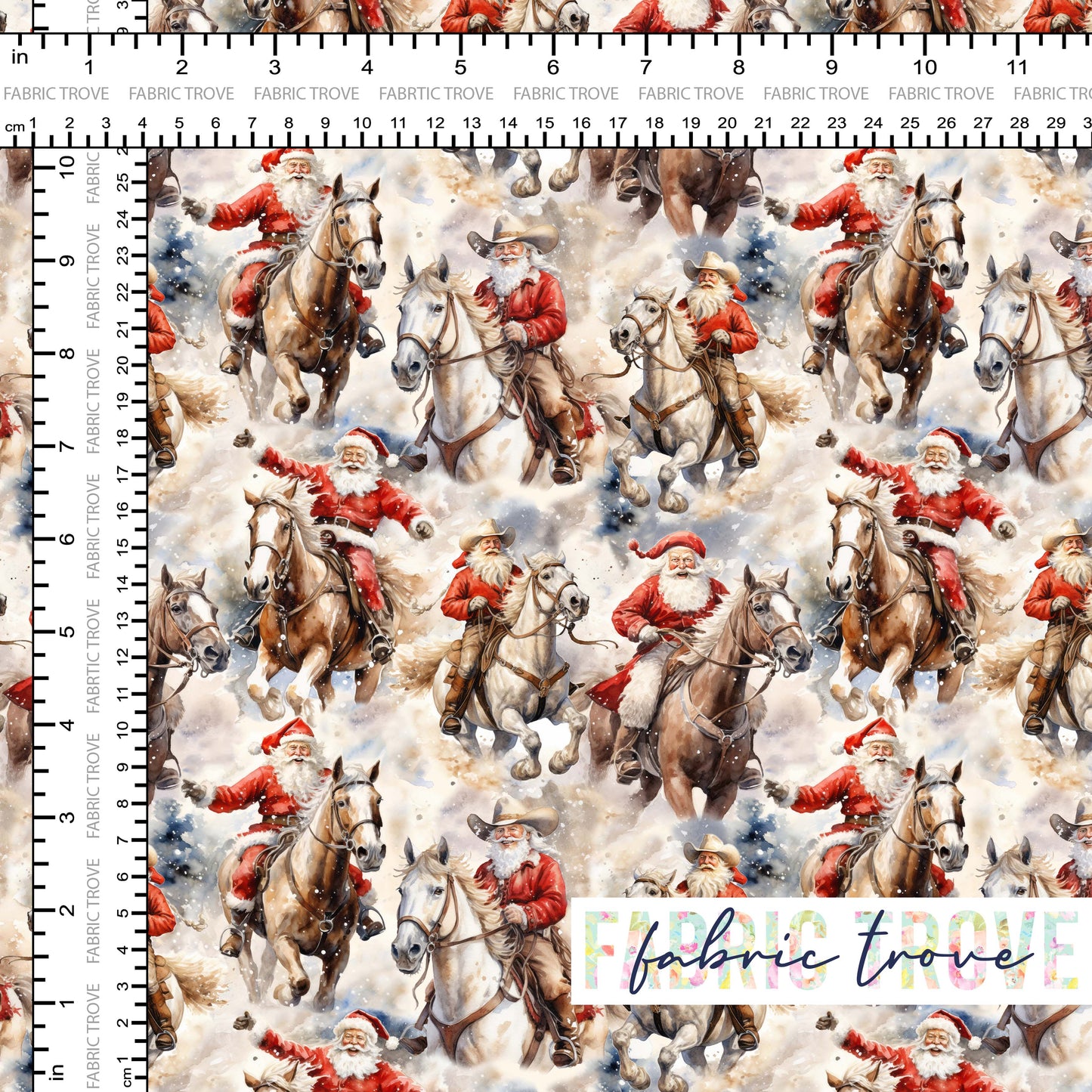 KNIT 95/5 - Cowboy Santa