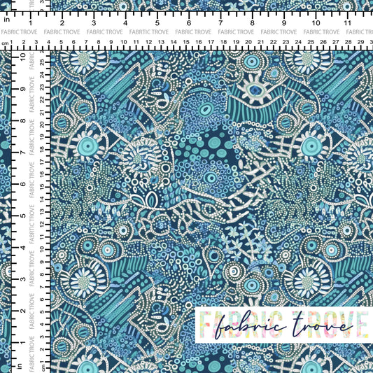 COTTON 100 - Dreaming in Circles Ice