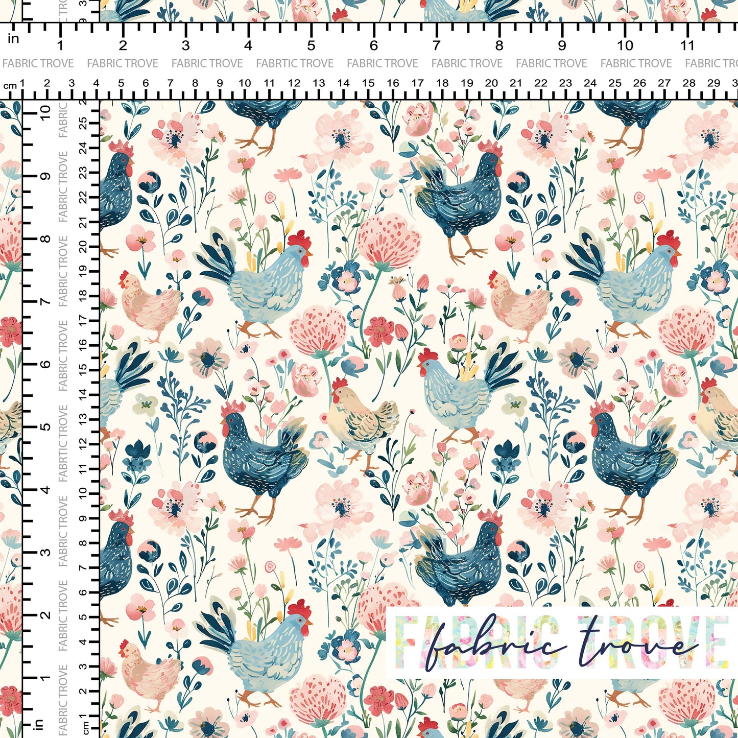 C100 - Pastel Chickens