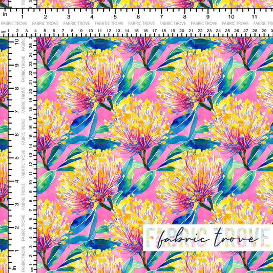 COTTON 100 - Fantasy Wattle Dreams