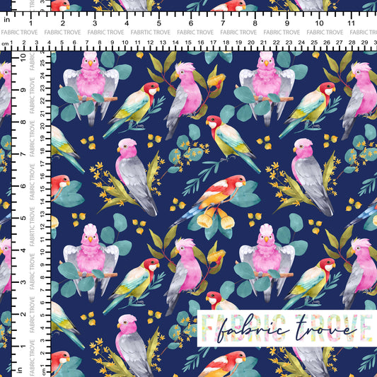 COTTON 100 - Flight of Fancy Navy