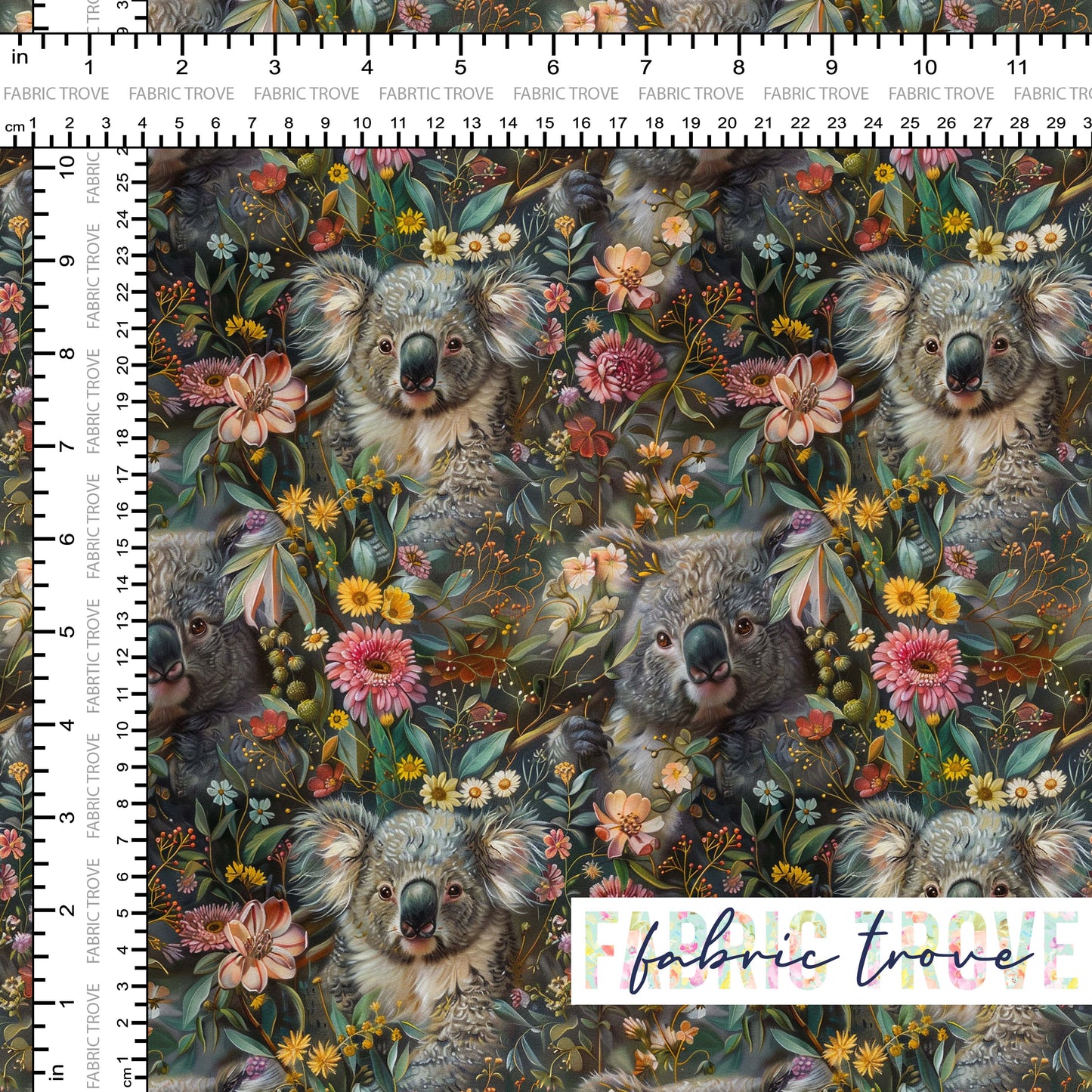 COTTON 100 - Flora Bliss Koala