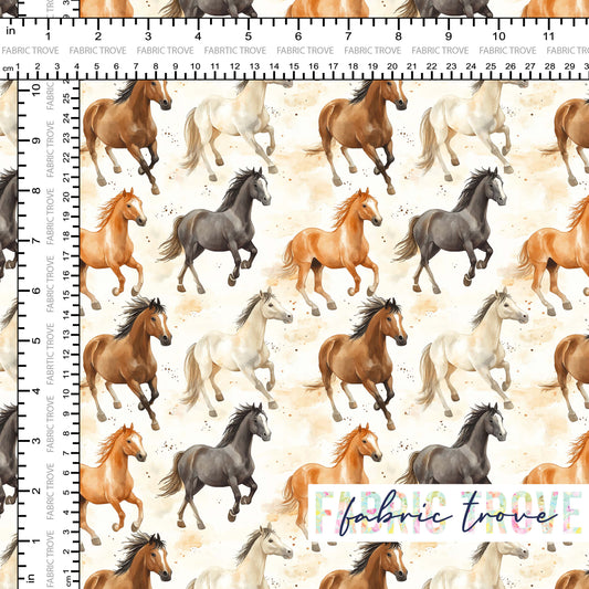 COTTON 100 - Galloping Free