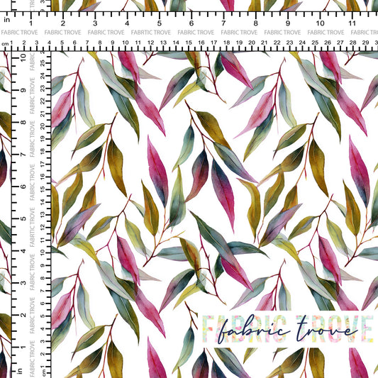 C100 - Gum Leaves White