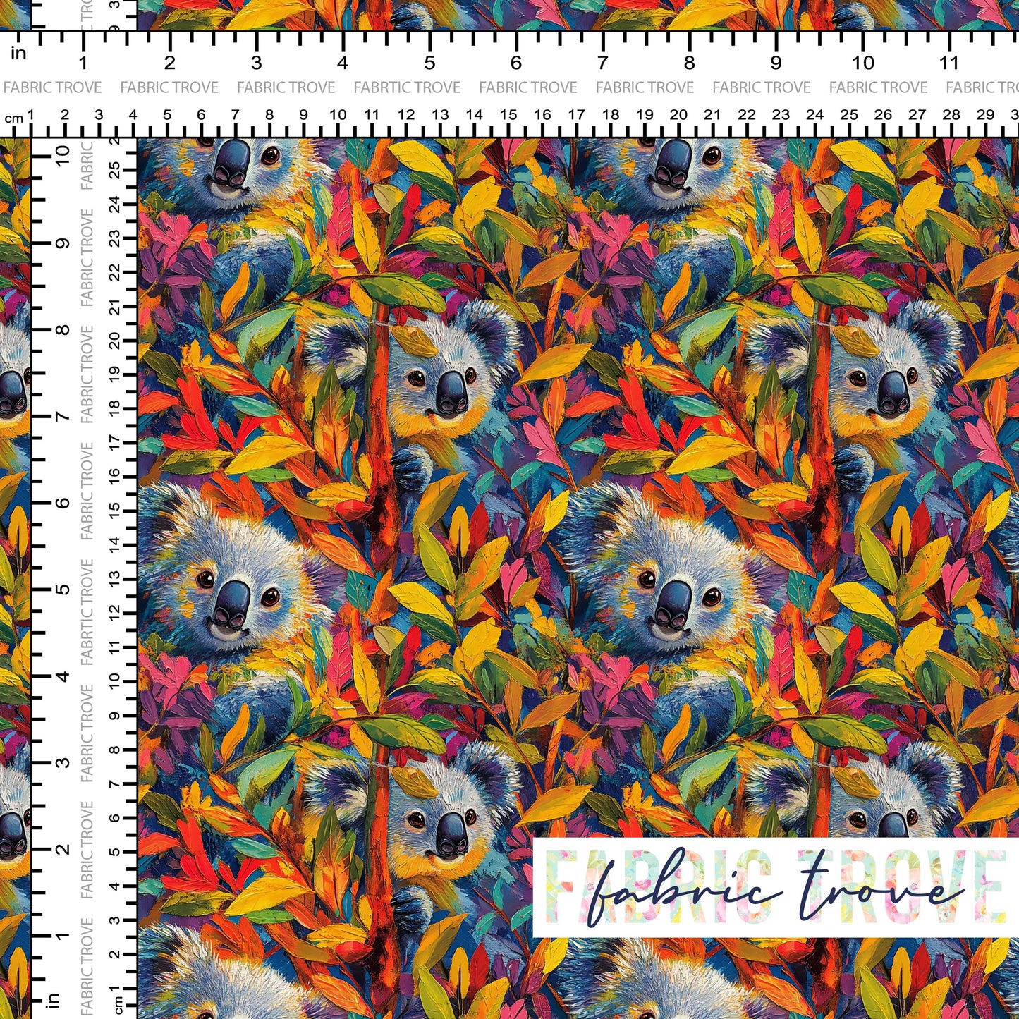 C100 - Koala In Strokes
