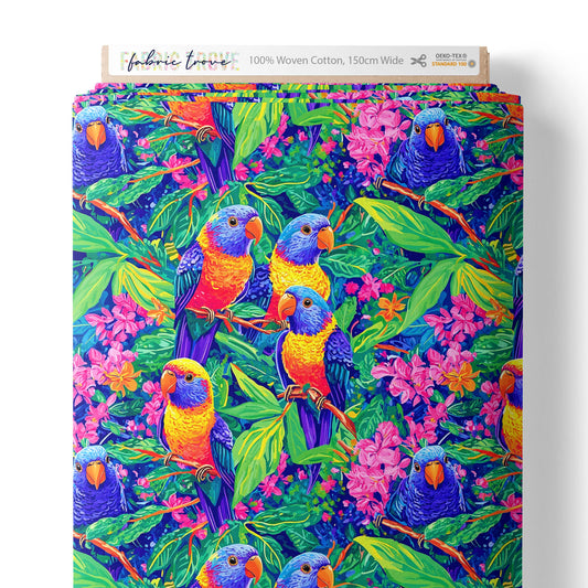 COTTON 100 - Lorakeets