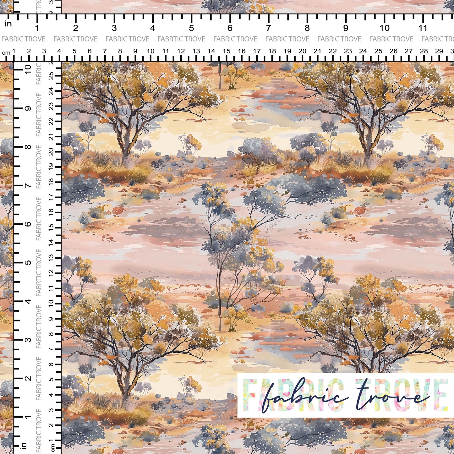 COTTON 100 - Outback Scene