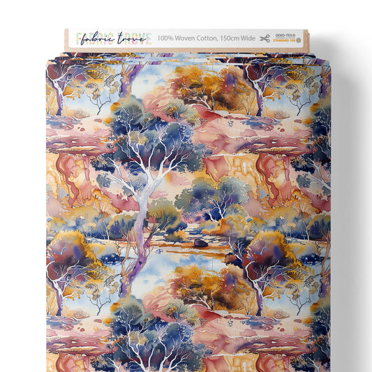 COTTON 100 - Outback Watercolor