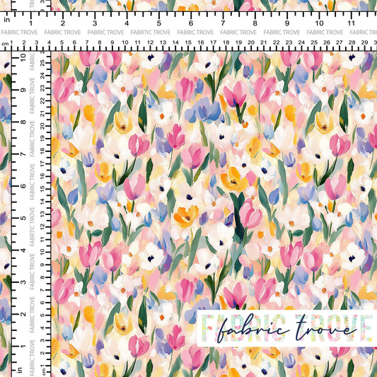 C100 - Pastel Tulips
