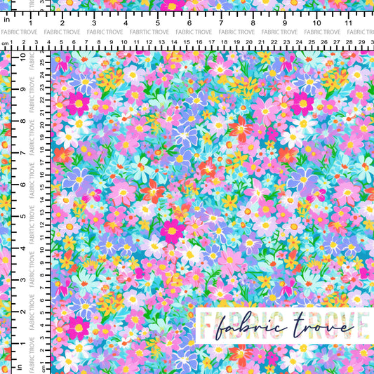 C100 - Periwinkle Flowers