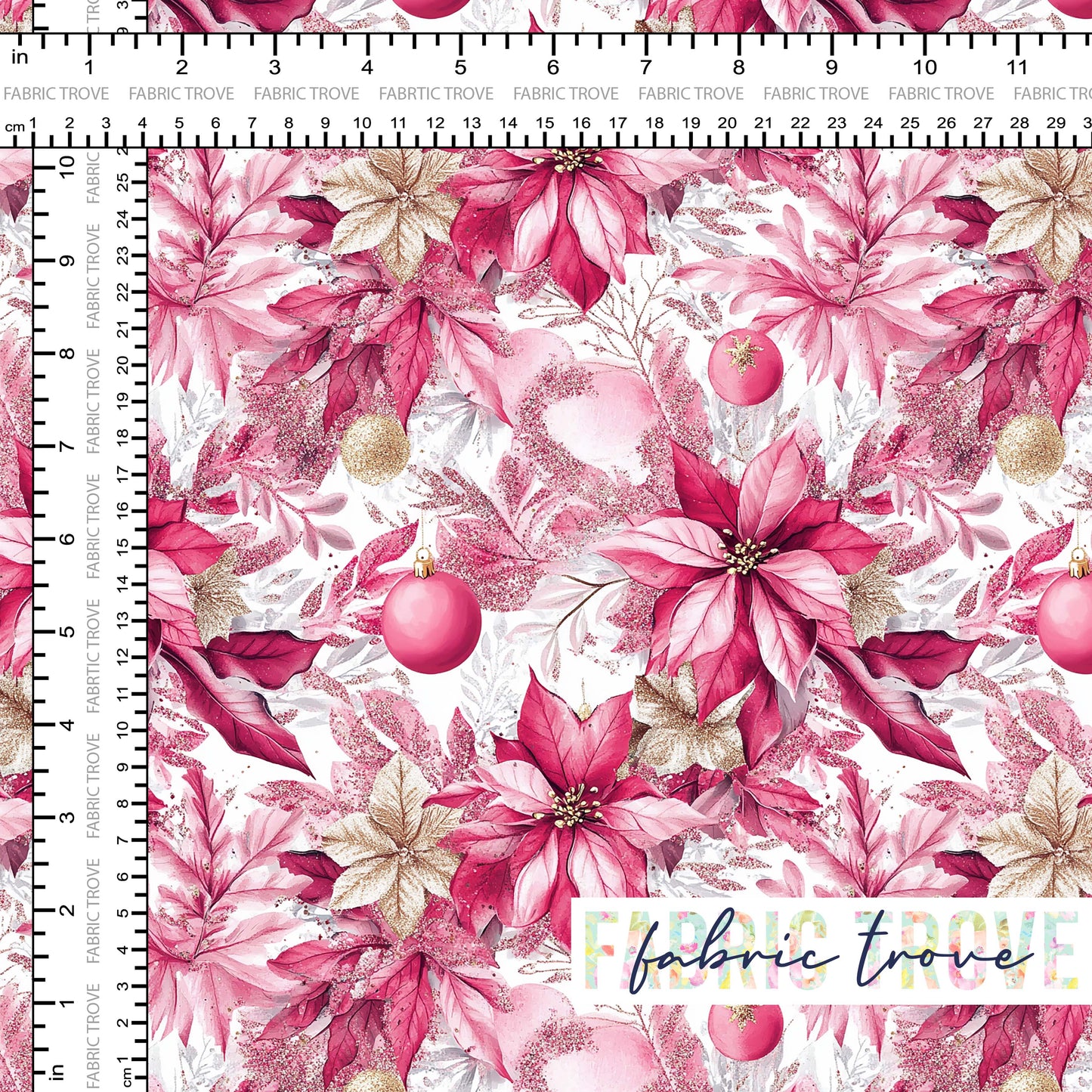 COTTON 100 - Pointsettea Pastel