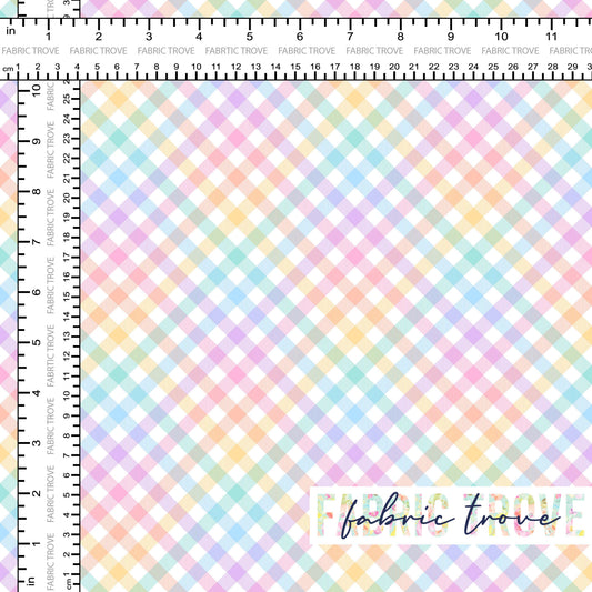 C100 - Rainbow Gingham Pastel
