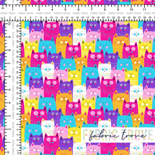 KNIT 95/5 - Rainbow Kitty
