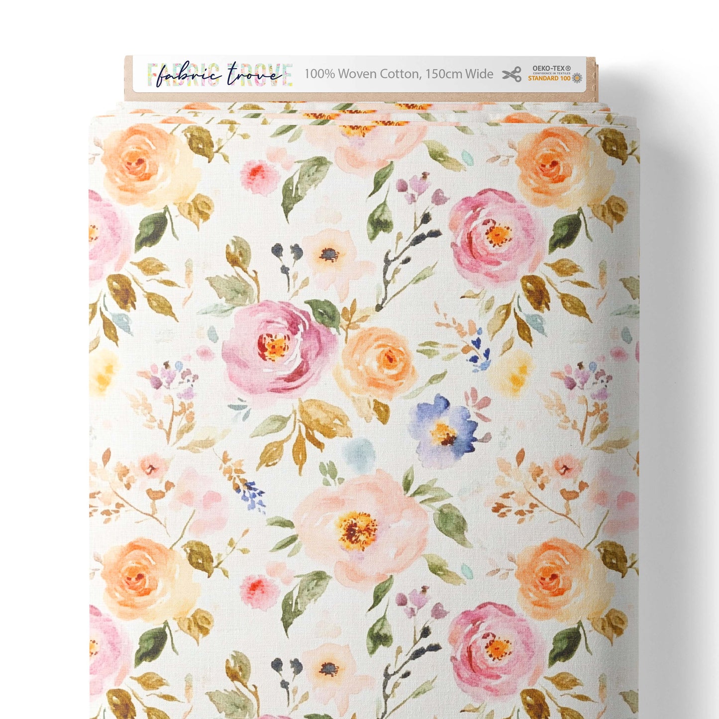 COTTON 100 - Rosanna Roses