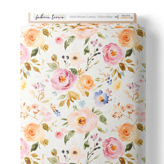 COTTON 100 - Rosanna Roses