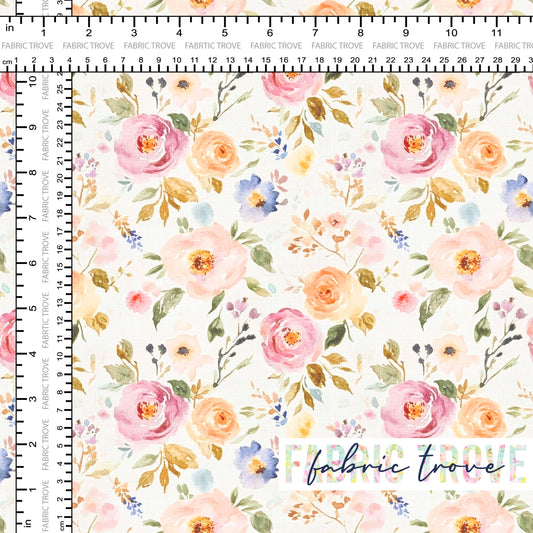 COTTON 100 - Rosanna Roses