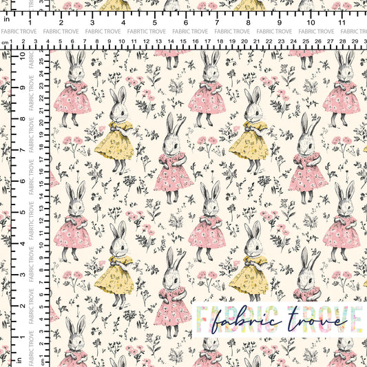 C100 - Vintage Bunnies