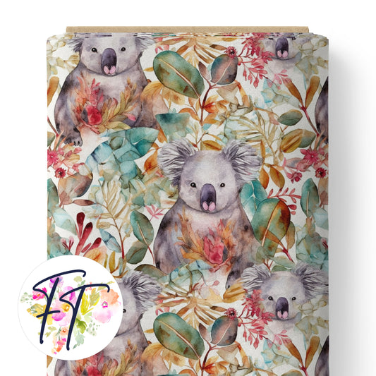 COTTON 100 - Watercolor Koala
