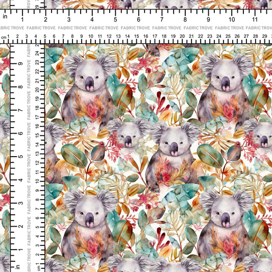 COTTON 100 - Watercolor Koala