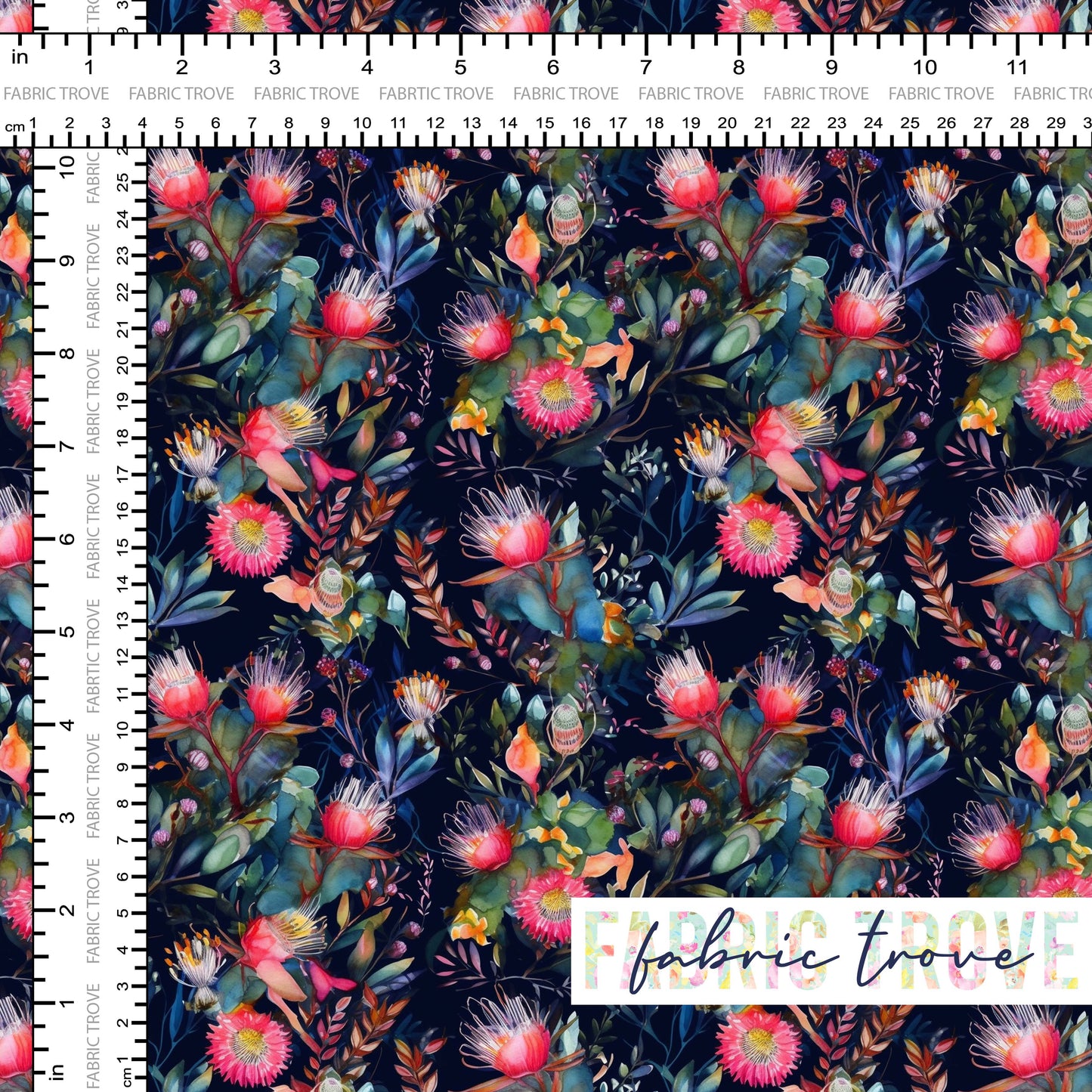 KNIT 95/5 - Wattle Blossom Bliss Red