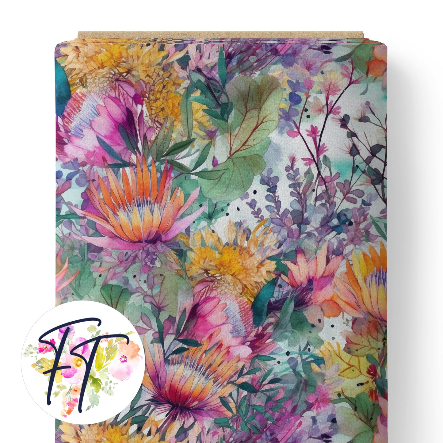 COTTON 100 - Whimsical Warratah