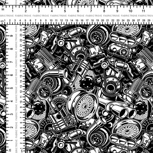 COTTON 100 - Grease Monkey