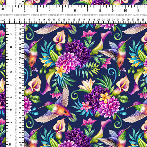 COTTON 100 - Miracle Flight Navy