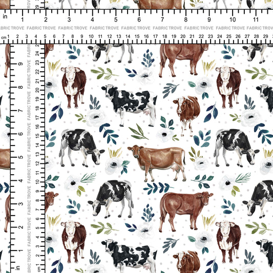 COTTON 100 - Cow Meadow