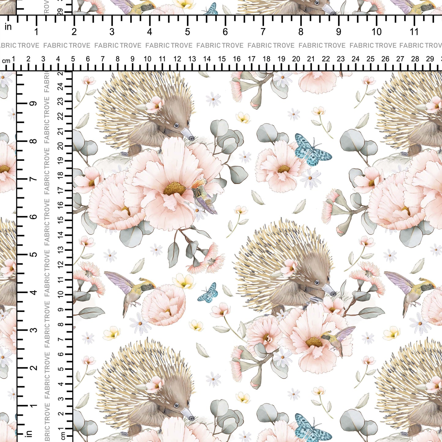 COTTON 100 - Echidna Blossom