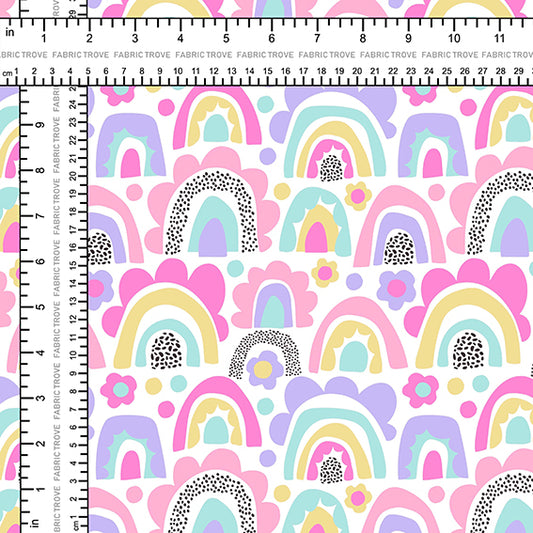 COTTON 100 - Pastel Rainbow