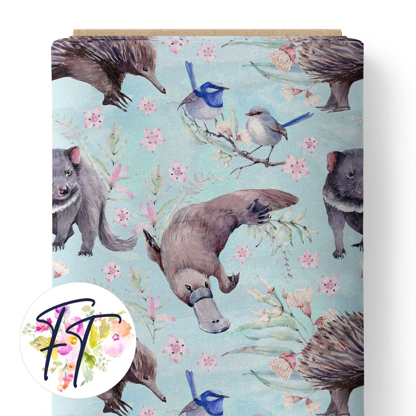 COTTON 100 - Quilled Blue