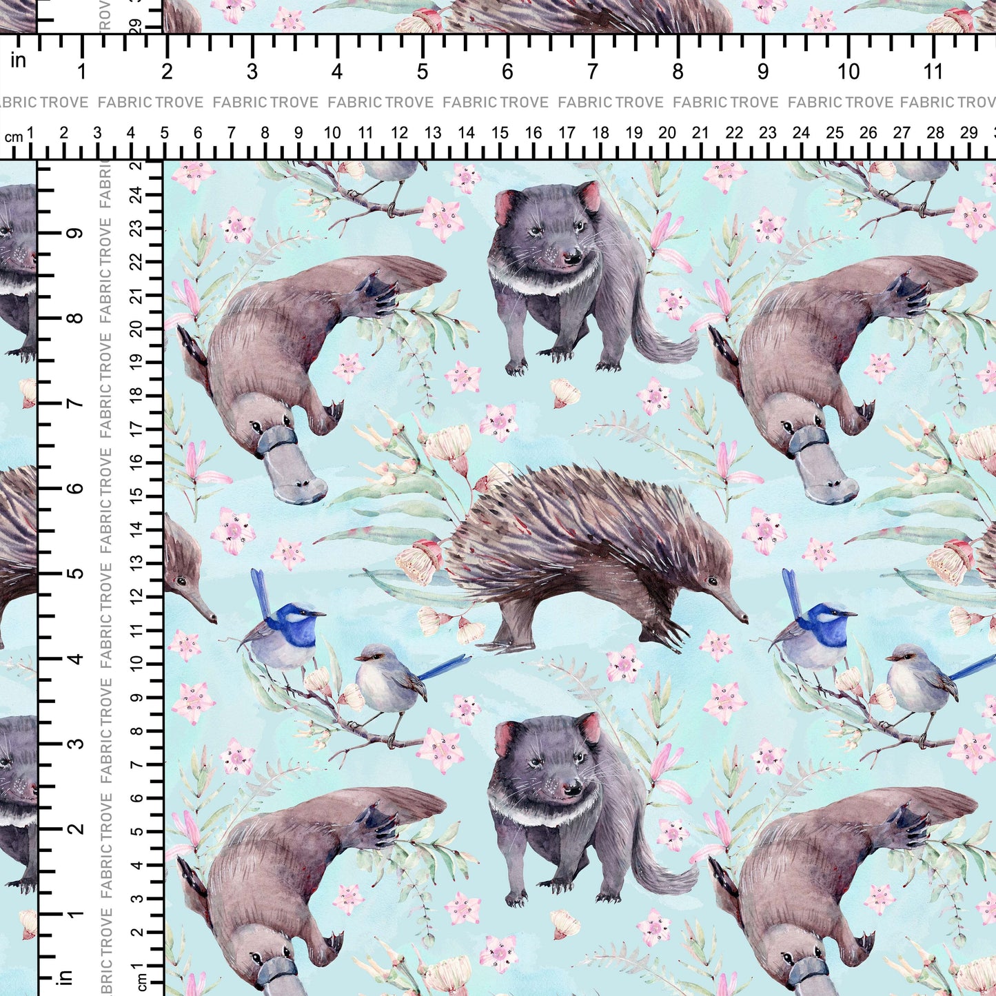 COTTON 100 - Quilled Blue