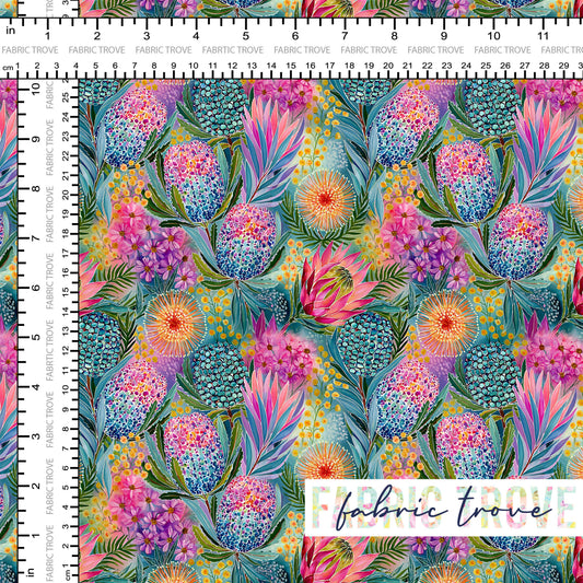 C100 - Abstract Wildflowers