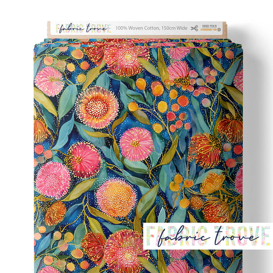 C100 - Abundant Wattles Blue