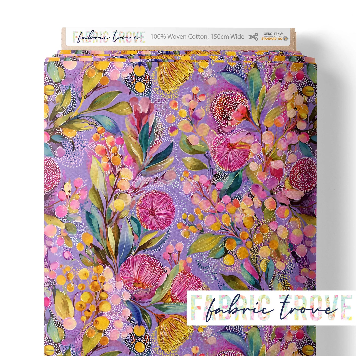 C100 - Abundant Wattles Purple