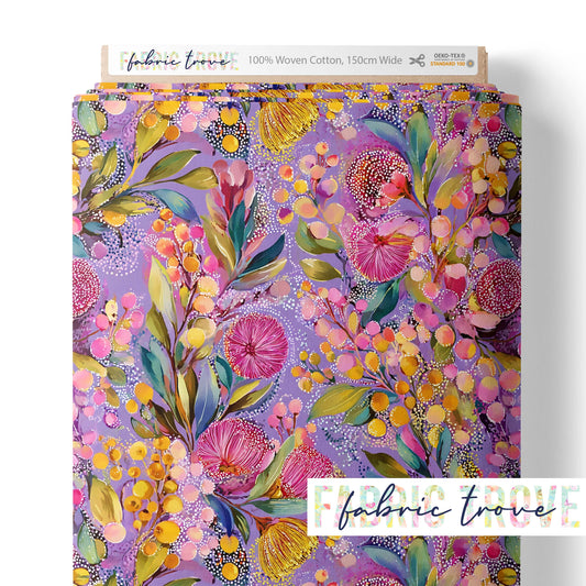 C100 - Abundant Wattles Purple