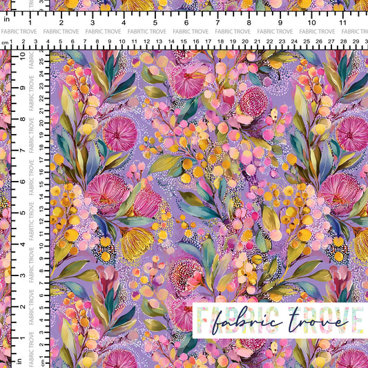 C100 - Abundant Wattles Purple