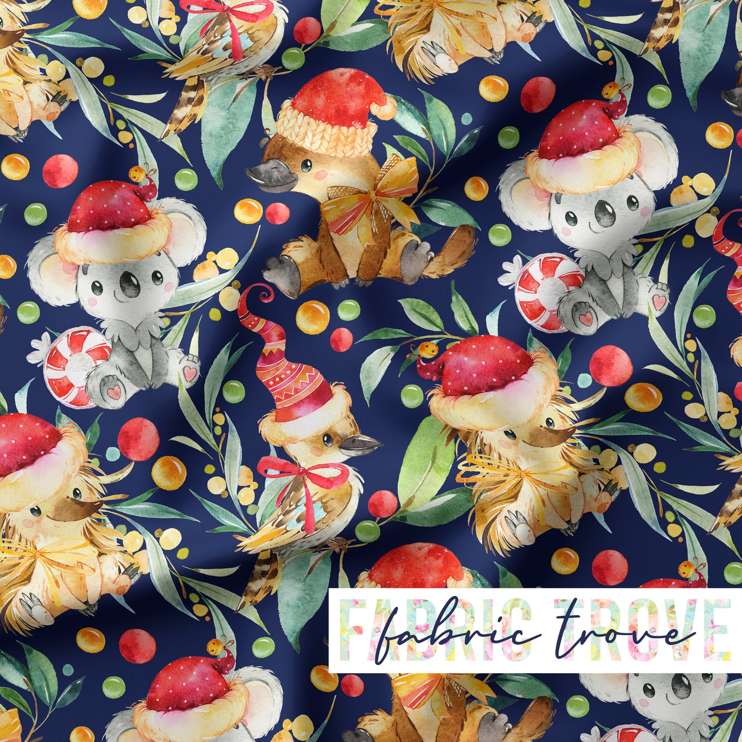 KNIT 95/5 - Aussie Christmas Navy