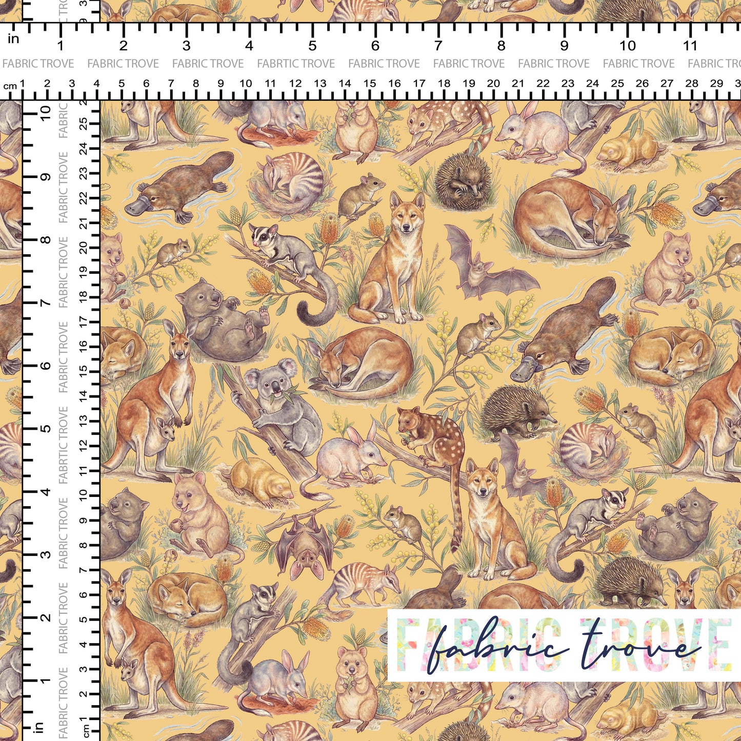 C100 - Aussie Fauna Mix Gold