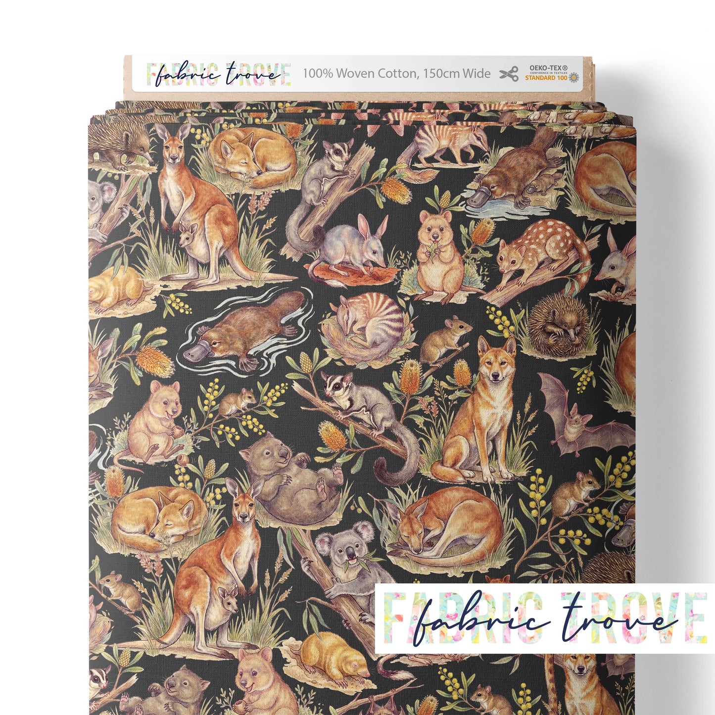 C100 - Aussie Fauna Mix Grey